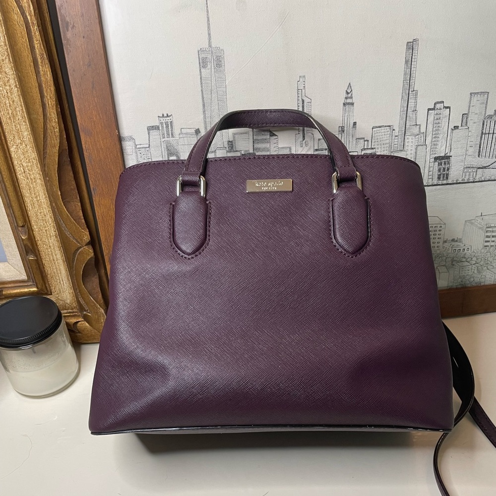 Plum Kate Spade Bag